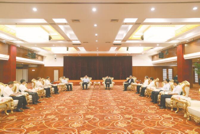 河南省委書記王國生、省長尹弘會見國家電網(wǎng)董事長、黨組書記毛偉明