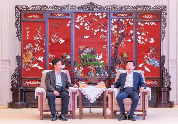 中國能建總經(jīng)理、黨委副書記孫洪水拜訪揚(yáng)州鎮(zhèn)江主要領(lǐng)導(dǎo)