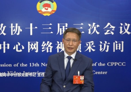 全國(guó)政協(xié)委員，國(guó)家電網(wǎng)有限公司副總經(jīng)濟(jì)師，華中分部主任、黨委書(shū)記陳修言：堅(jiān)持全國(guó)一盤棋 推動(dòng)能源清潔低碳發(fā)展