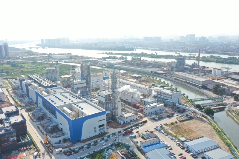 東莞中堂燃氣熱電聯(lián)產(chǎn)二期工程2號機組汽機、燃機并網(wǎng)發(fā)電