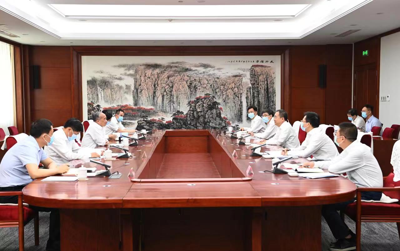 鄒磊拜會(huì)山西省委書記、省人大常委會(huì)主任林武
