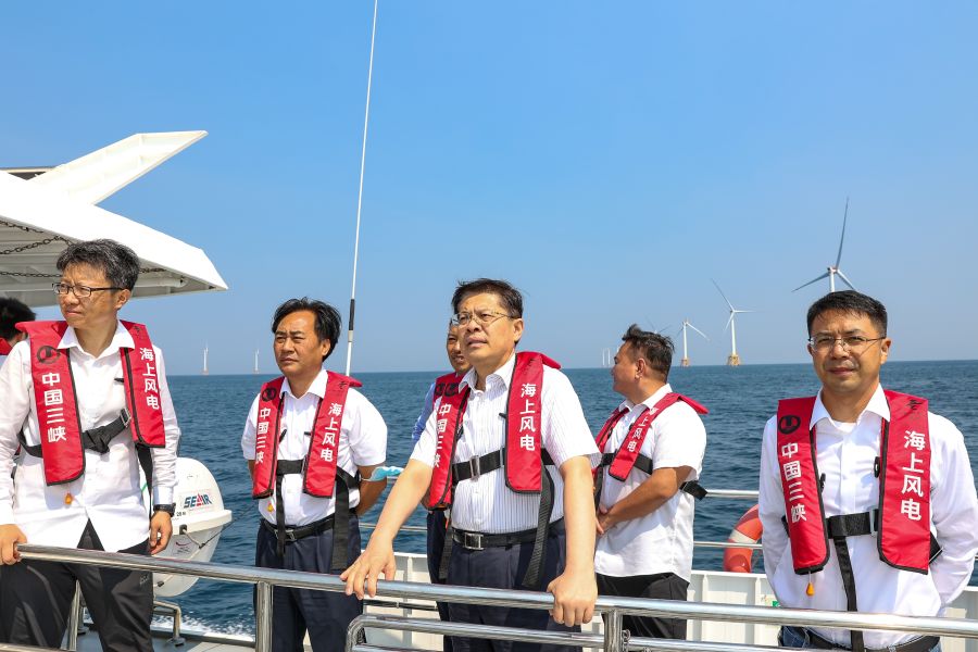 韓君赴廣東陽江、福建福州調(diào)研三峽集團(tuán)海上風(fēng)電項目