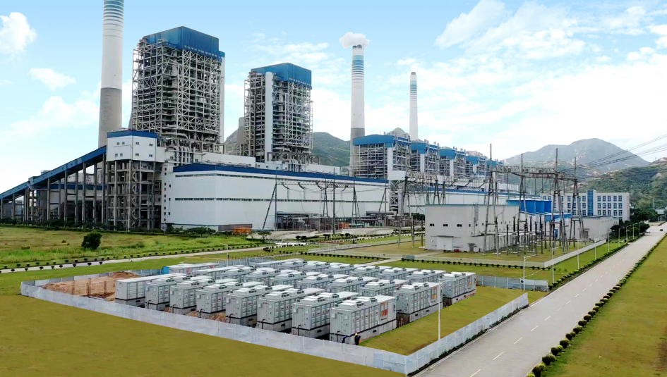 國能臺(tái)山電廠總60兆瓦電化學(xué)儲(chǔ)能全容量成功并網(wǎng)