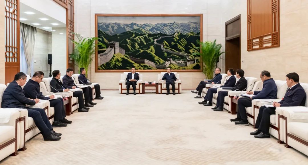 大唐集團(tuán)黨組書記、董事長鄒磊會(huì)見哈電集團(tuán)黨委書記、董事長曹志安