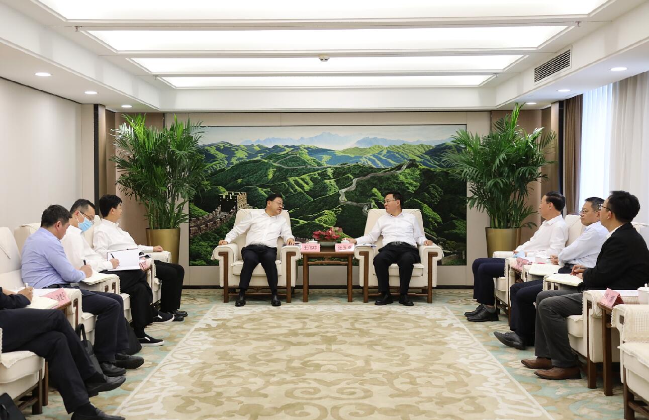 國資委黨委書記、主任張玉卓會見廣東省政府主要負責同志