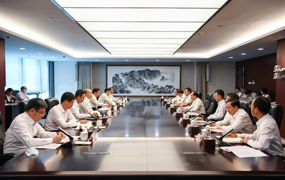 華電集團(tuán)黨組書記、董事長江毅與河北省委副書記、省長王正譜舉行會談