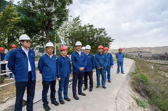 華能集團總經(jīng)理、黨組副書記鄧建玲到蘭州熱電公司調(diào)研