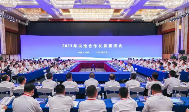 江毅拜會甘肅省委副書記、省長任振鶴 出席蘭洽會并作交流發(fā)言
