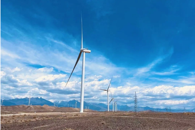 強勢入局風(fēng)電市場！晶科科技達坂城100MW風(fēng)電項目成功并網(wǎng)