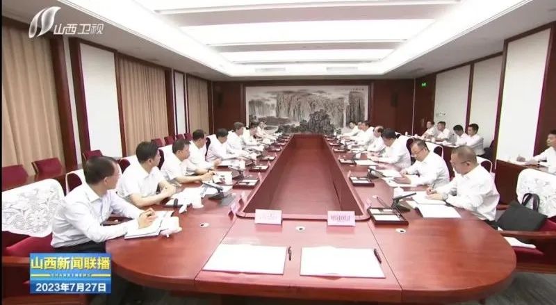 華電集團(tuán)黨組書記、董事長(zhǎng)江毅拜會(huì)山西省委書記藍(lán)佛安、省長(zhǎng)金湘軍