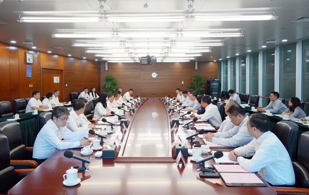 中國能建黨委書記、董事長宋海良與中國海油黨組書記、董事長汪東進(jìn)會(huì)談