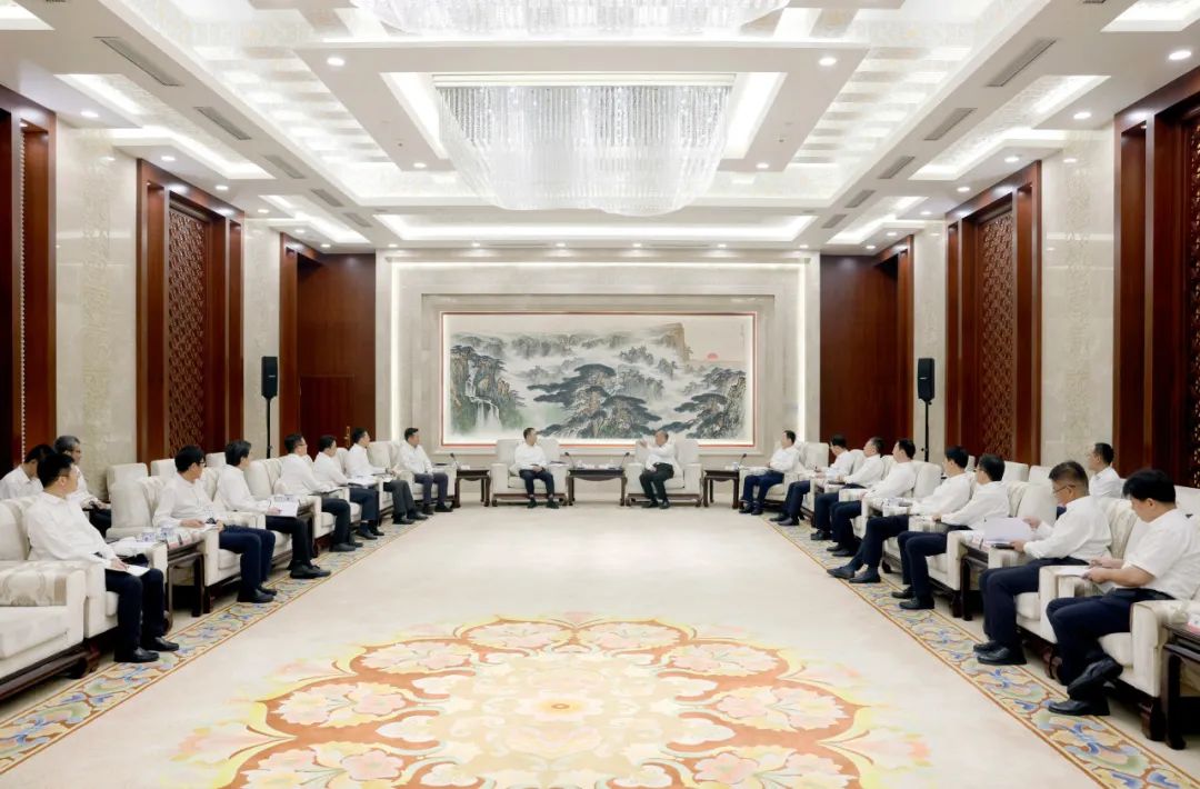 大唐集團(tuán)鄒磊、劉明勝拜會山東省委書記林武、省長周乃翔