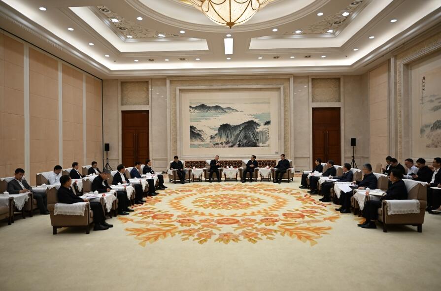 三峽集團(tuán)董事長、黨組書雷鳴山拜會(huì)江蘇省委書記信長星、 省長許昆林