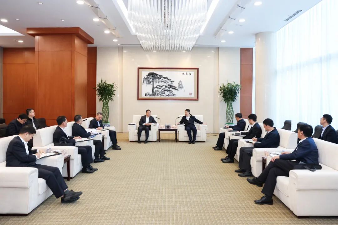 華能集團黨組書記、董事長溫樞剛會見中國鐵建黨委書記、董事長汪建平