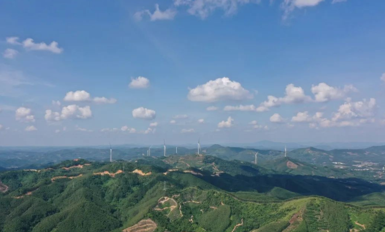 欽北五寧一期80MW風電項目實現全容量并網