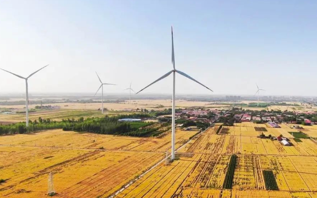 寰泰能源又一風(fēng)電項(xiàng)目落地河北柏鄉(xiāng)，總?cè)萘?0MW