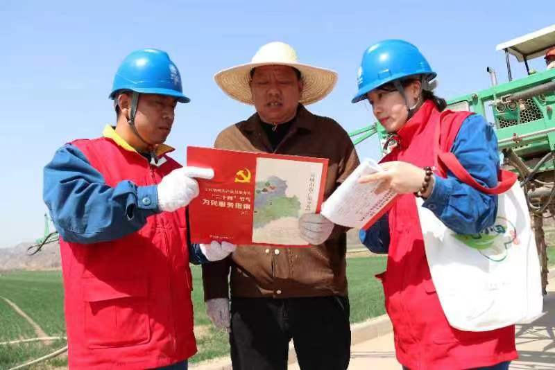 國網運城供電公司：春分百花鬧，電足麥香濃