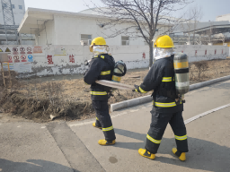 華潤電力盤錦公司發(fā)電黨支部、綜合黨支部聯(lián)合開展消防應(yīng)急演練