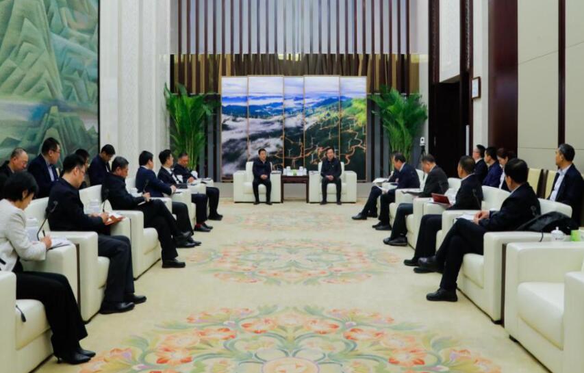 國(guó)家電投黨組書記、董事長(zhǎng)劉明勝會(huì)見遼寧省委常委、沈陽市委書記王新偉