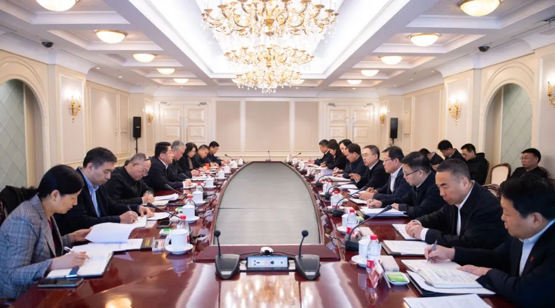 大唐集團(tuán)黨組書記、董事長(zhǎng)鄒磊與北京市副市長(zhǎng)高朋座談交流