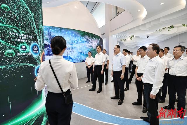 湖南省委副書記、省長毛偉明調(diào)研新型電力系統(tǒng)建設(shè)情況
