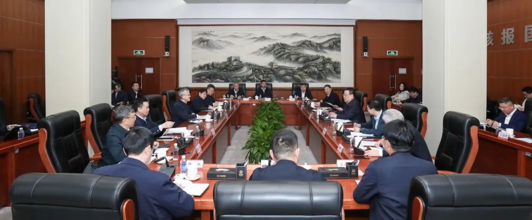 中核集團會見東方電氣集團總經理、黨組副書記張彥軍一行